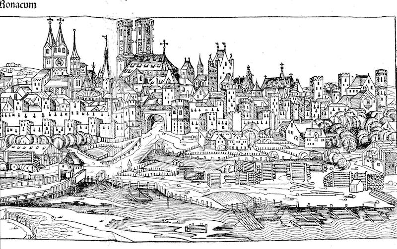 Bilder von Lehel u. Isar 1493 Schedel-Chronik small